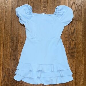 Rare Beauty Light Blue Formal Kids Dress